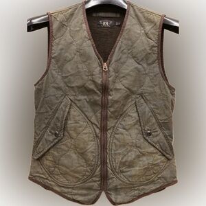 Ralph Lauren Double RL RRL WWII Surplus‑Inspired Quilted Gilet